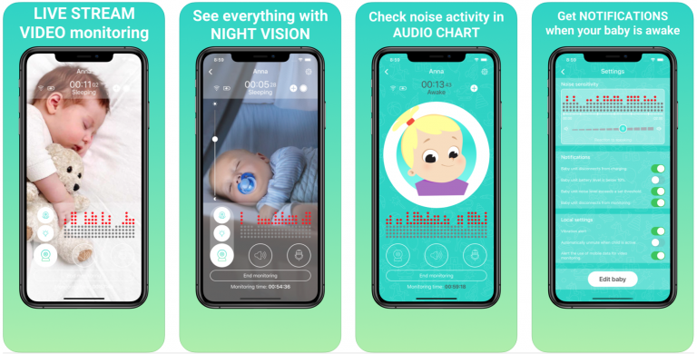 Annie Baby Monitor supports Apple watch