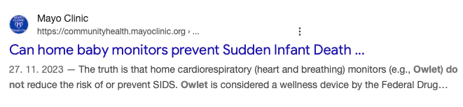Why Do Pediatricians Not Recommend the Owlet Smart Sock — and What to Use Instead?
