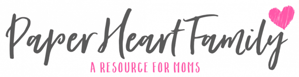 paper heart family logo