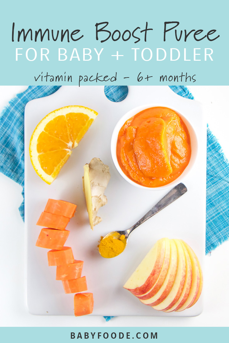Carrot and Apple Baby Food Puree Recipe