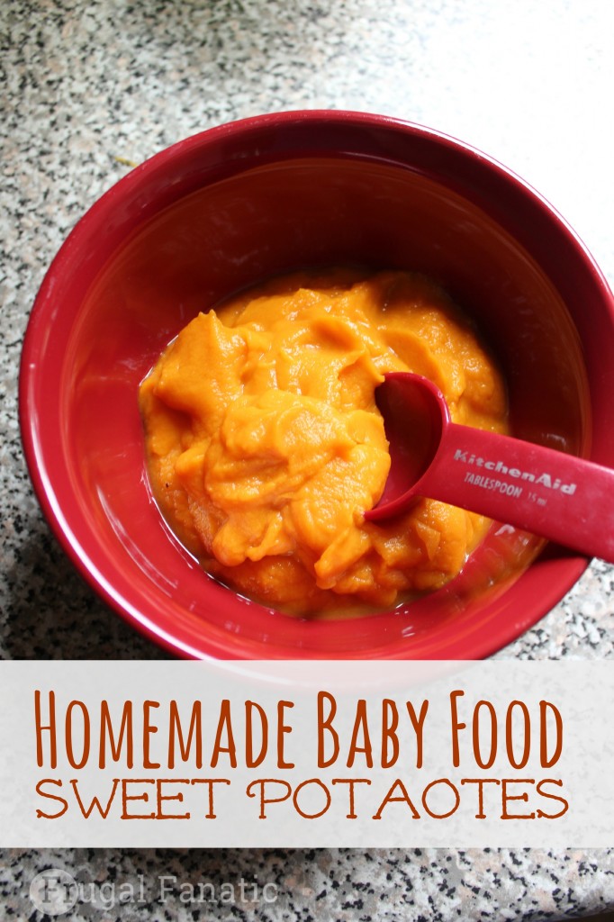 Baby Food Recipe: Baked Sweet Potato