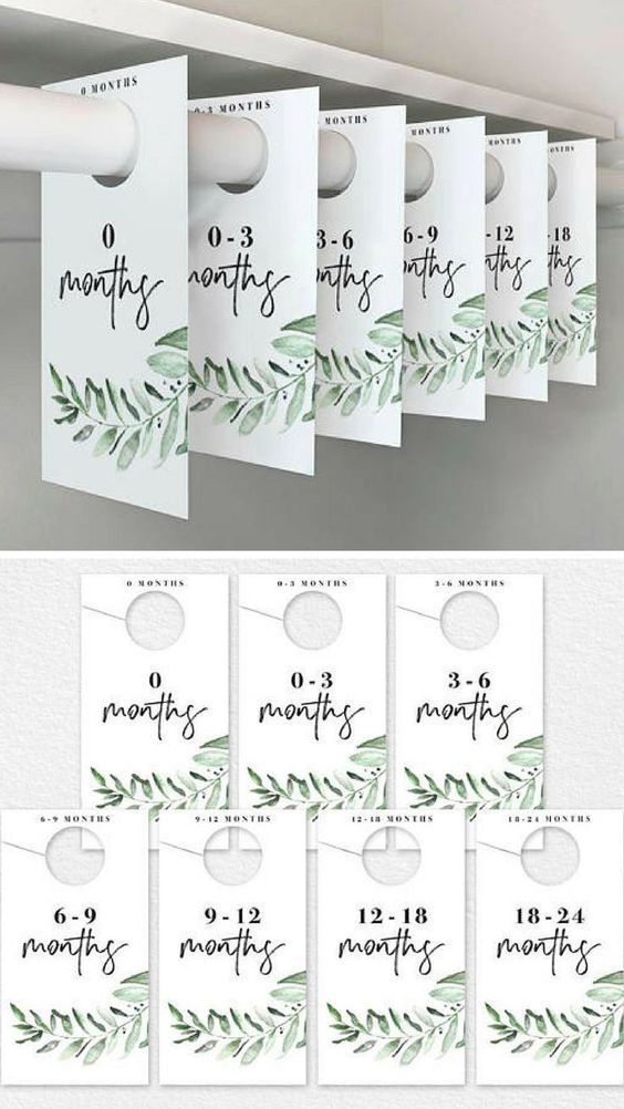 Nursery Closet Dividers