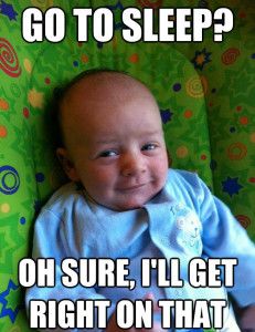 funny baby with quotes