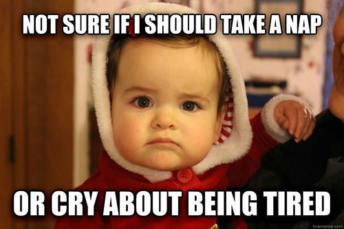 funny baby with quotes