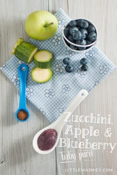 zucchini apple baby food