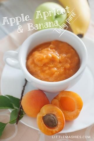 Apple Apricot Baby Food