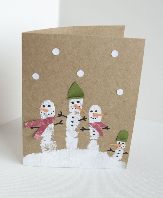 kids christmas card ideas