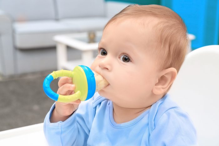 baby teething feeder