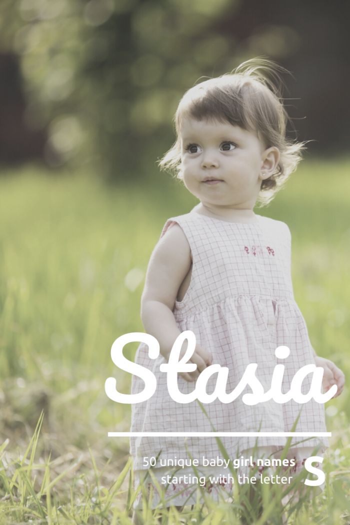 50 unique baby girl names starting with S