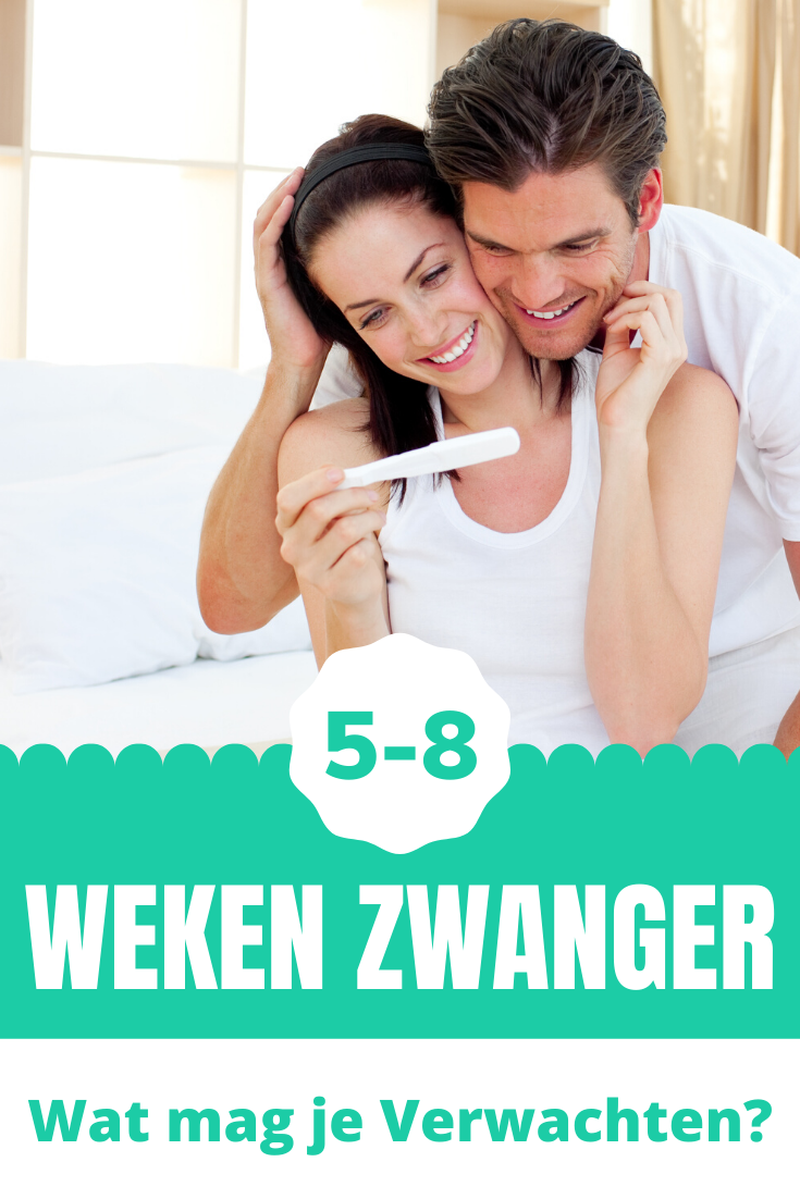 8 weken zwanger