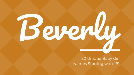 10 Beautiful Baby Girl Names Beginning With The Letter B - everymum