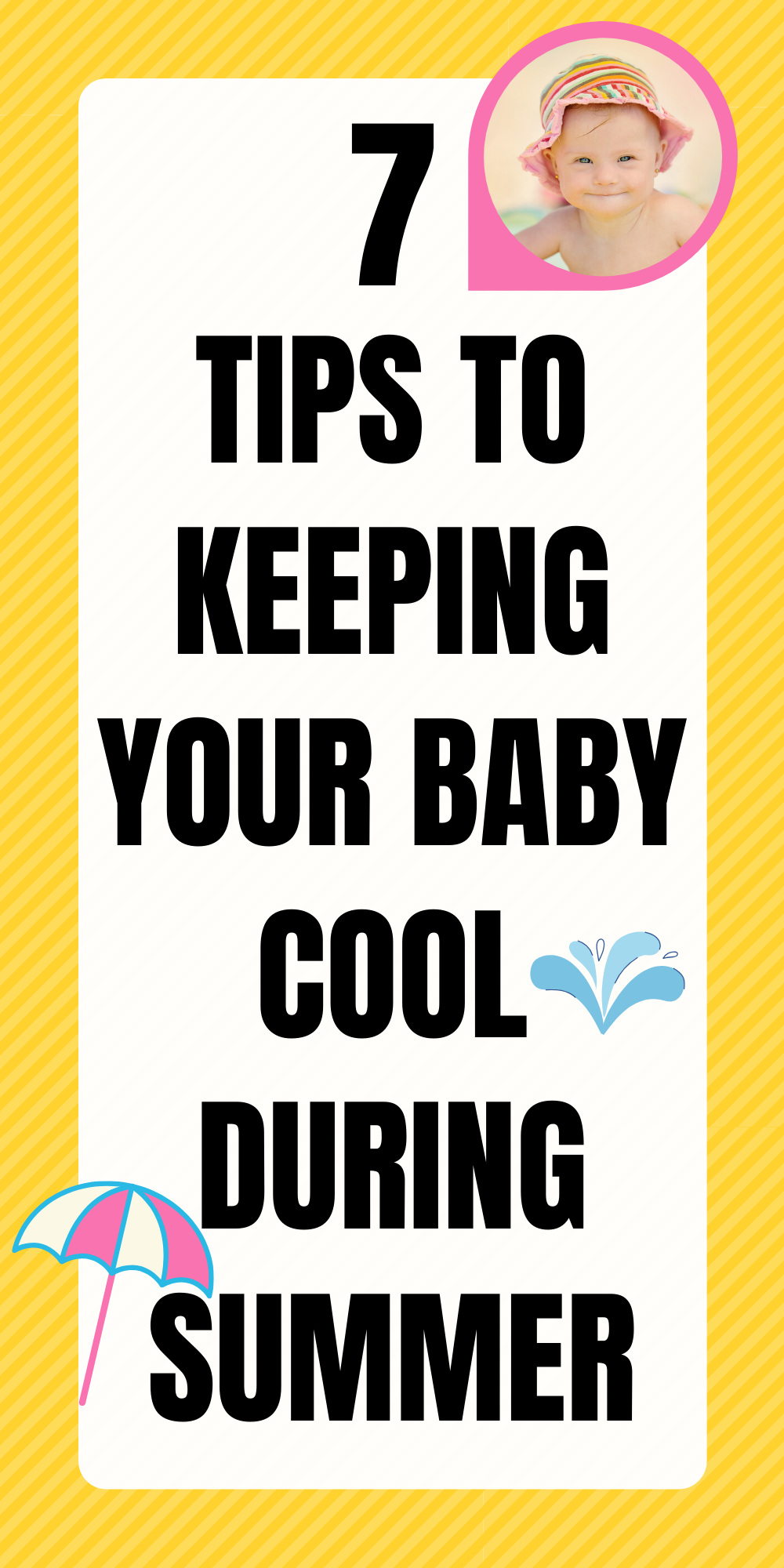 keeping baby cool in summer