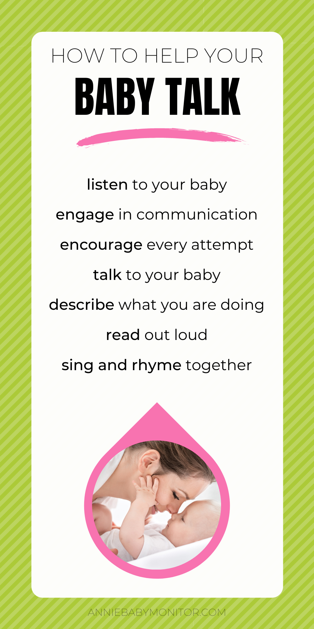 how to help your baby talk