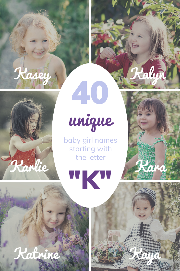 unique girl names that start with k